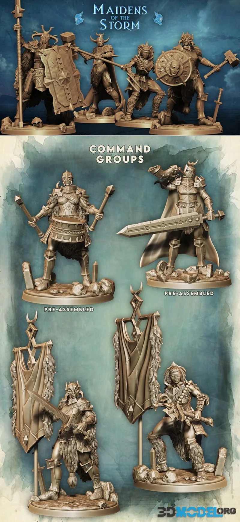 Maidens of the Storm – Printable