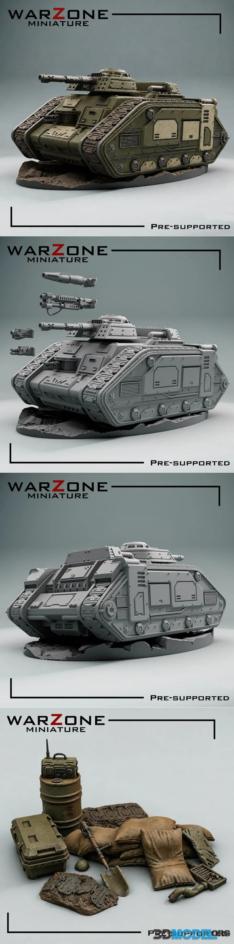 WarZone Miniature May 2026 – Printable