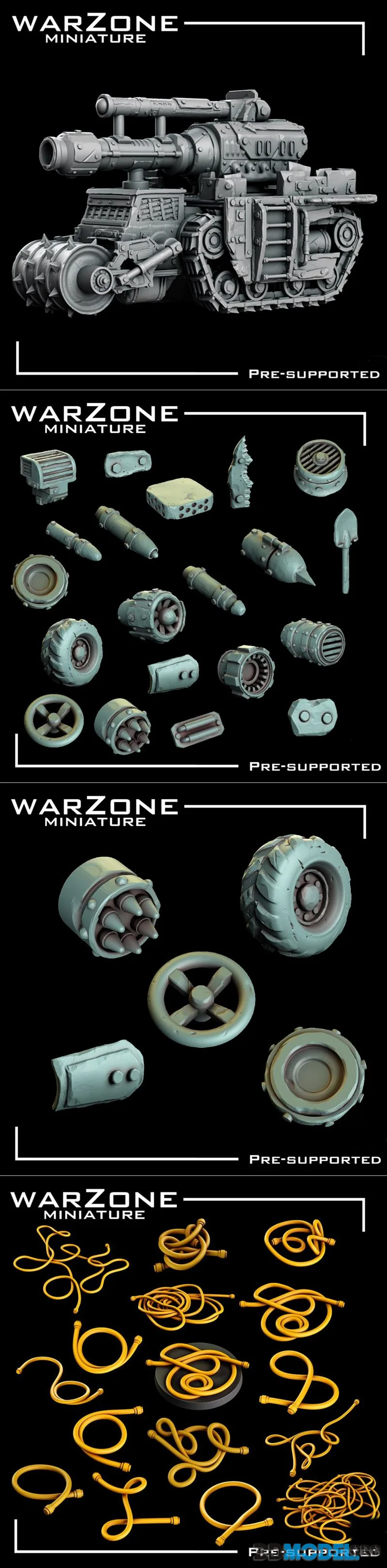 WarZone Miniature April 2026 – Printable