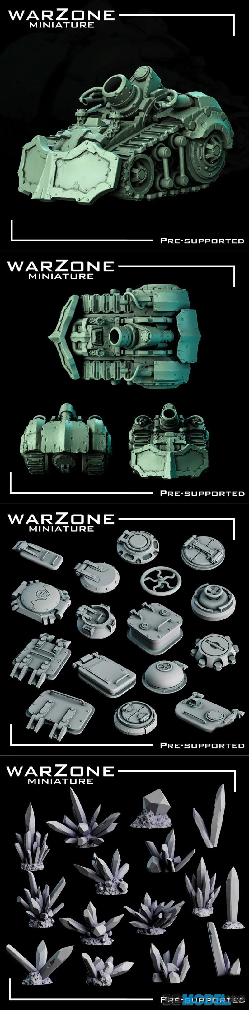 WarZone Miniature March 2026 – Printable
