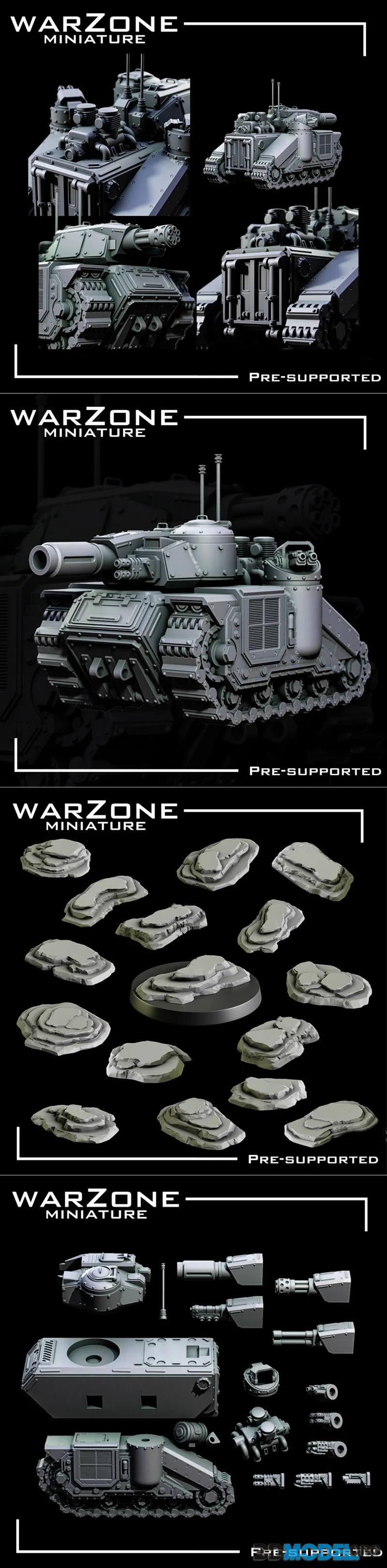 WarZone Miniature February 2026 – Printable