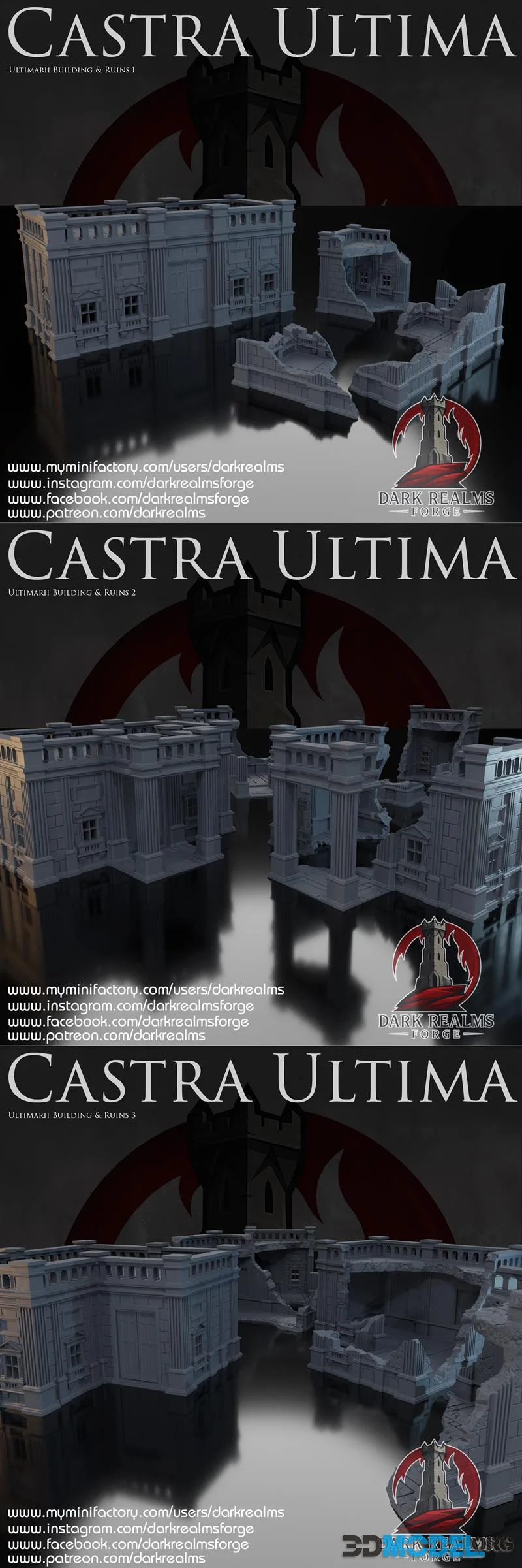 Dark Realms Forge - Castra Ultima – Printable