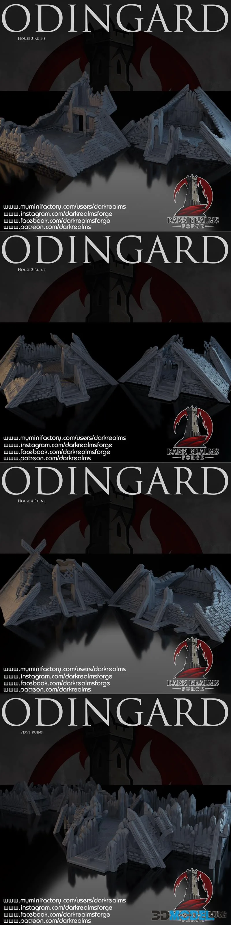Dark Realms Forge - Odingard January 2026 – Printable