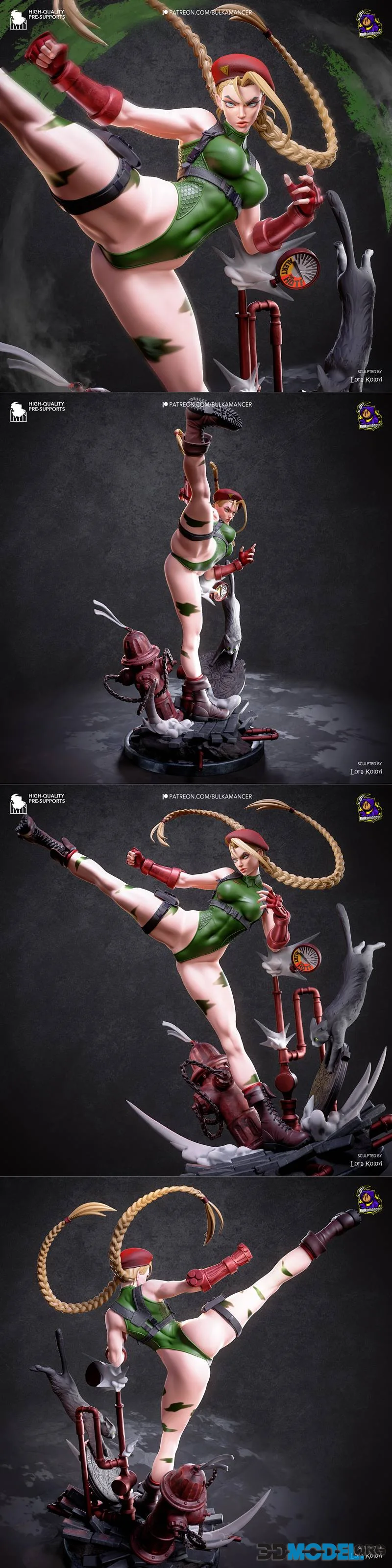 Bulkamancer Sculpts - Cammy – Printable