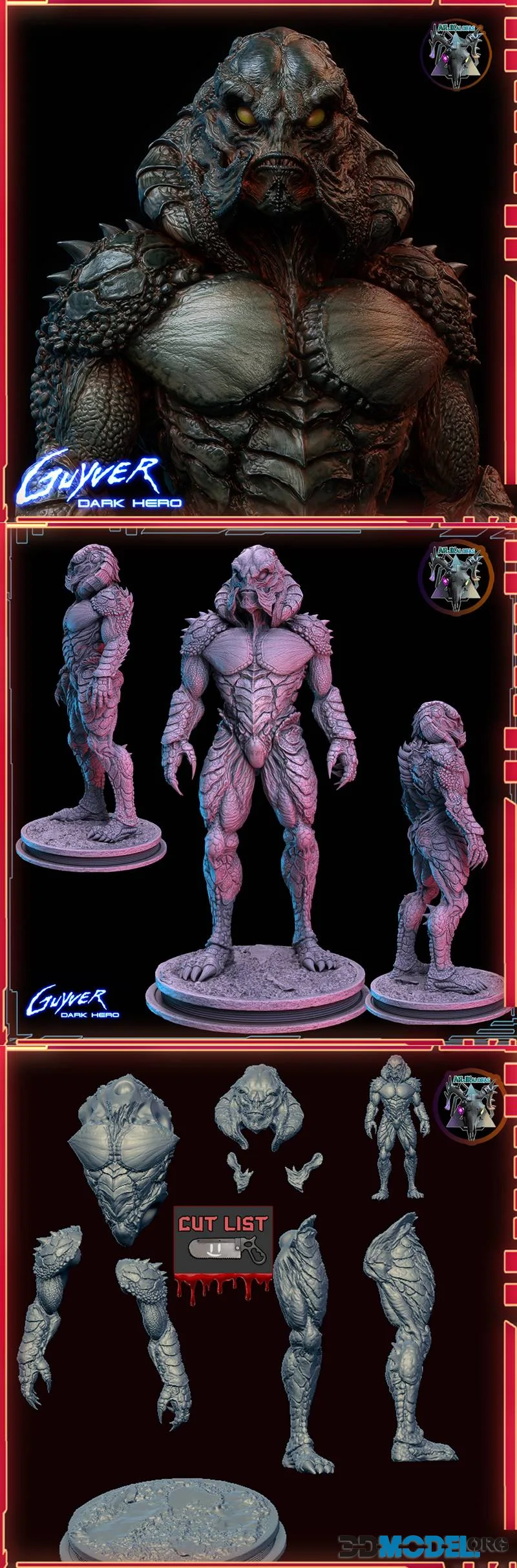 ARJKalobas - Fanart - Crane Zoanoid – Printable