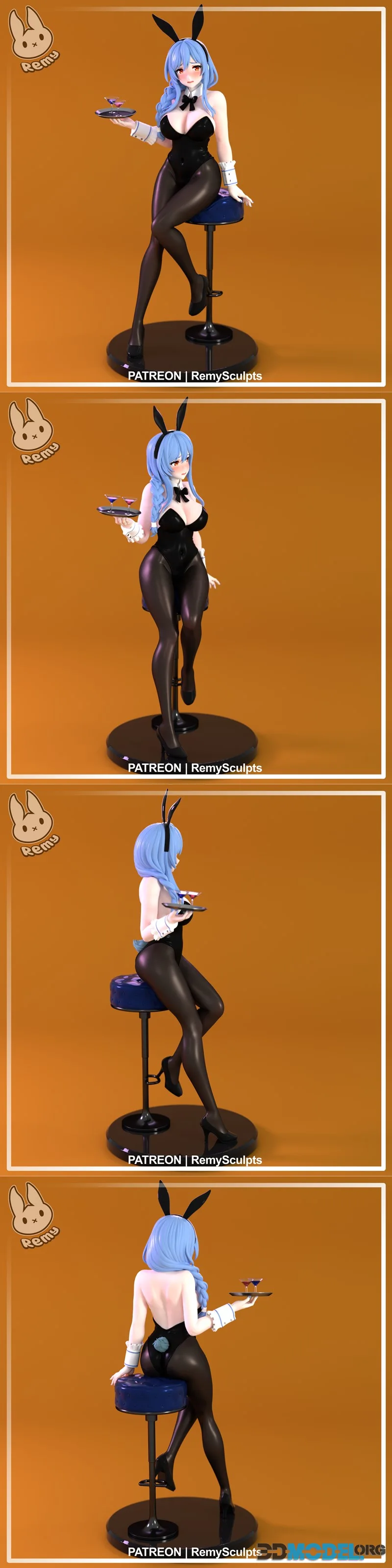 Remy Sculpts - Hololive - Pekomama – Printable