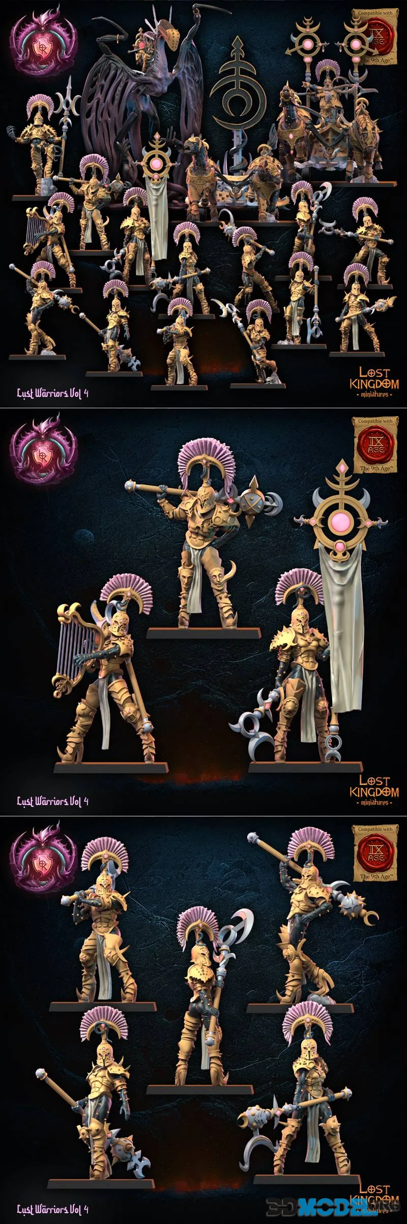 Lost Kingdom Miniatures September 2025 – Printable