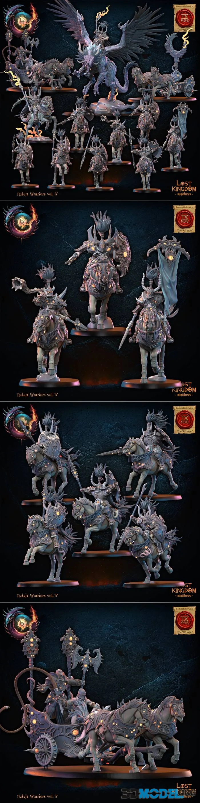 Lost Kingdom Miniatures December 2025 – Printable