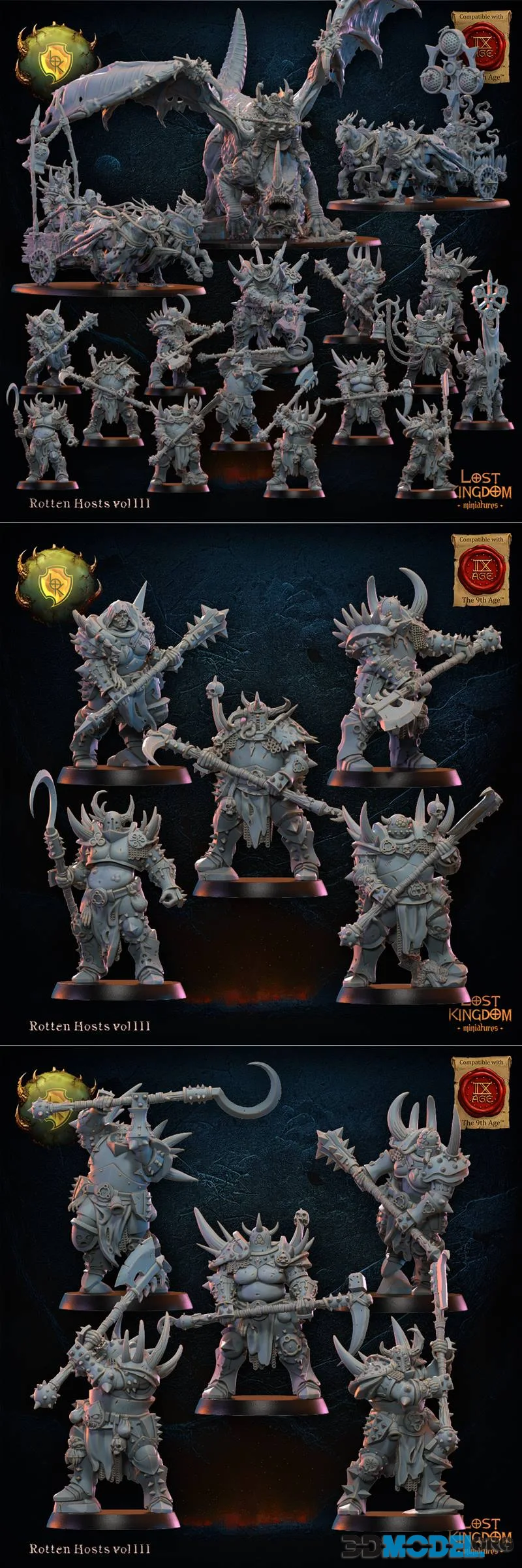 Lost Kingdom Miniatures January 2026 – Printable