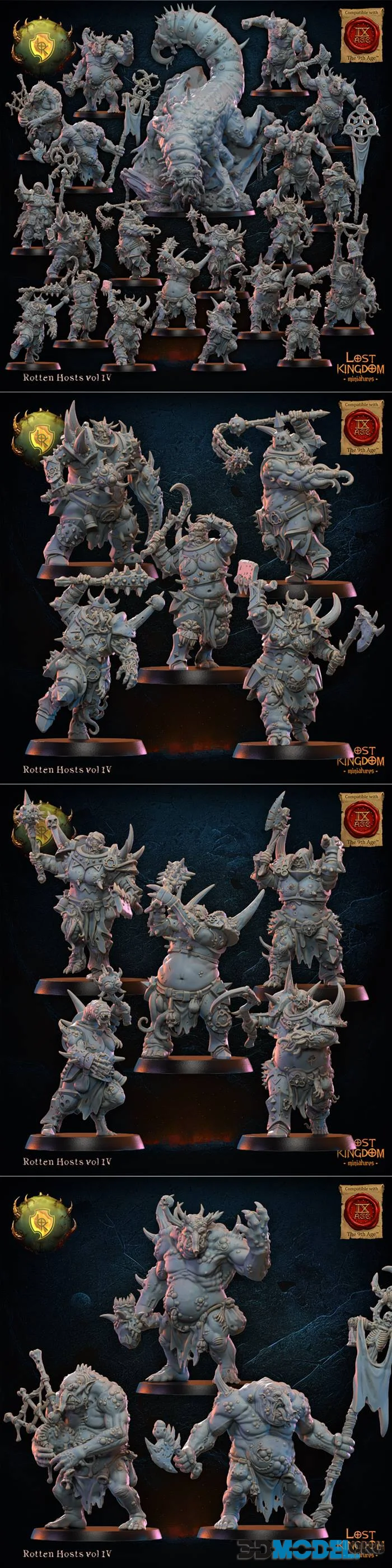 Lost Kingdom Miniatures February 2026 – Printable
