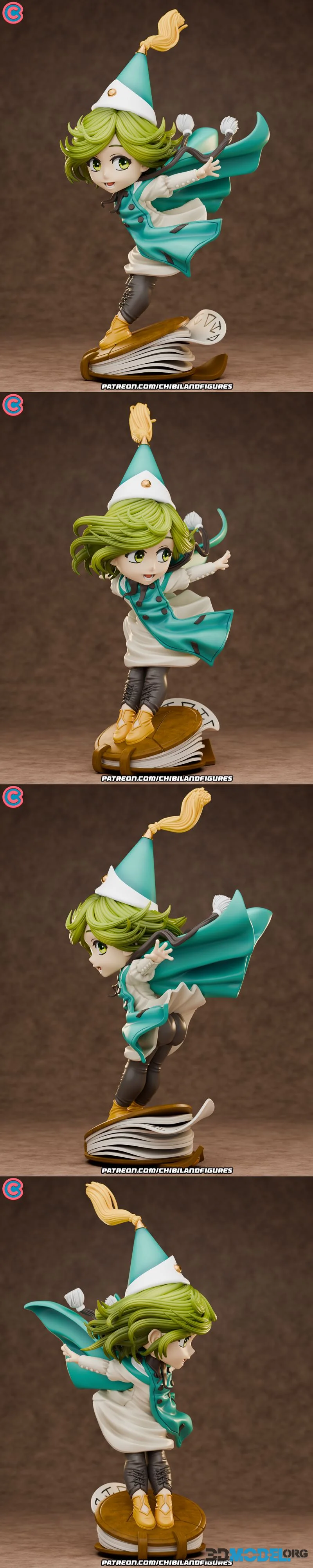Chibi Land Figures - Coco Chibi - Witch Hat Atelier – Printable