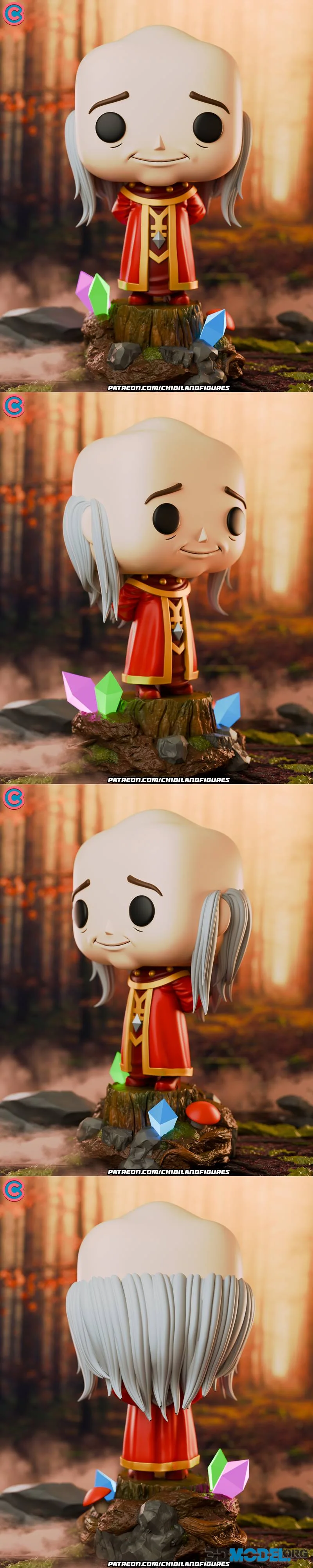 Chibi Land Figures - Dungeon Master - Dungeons and Dragons - Funko – Printable