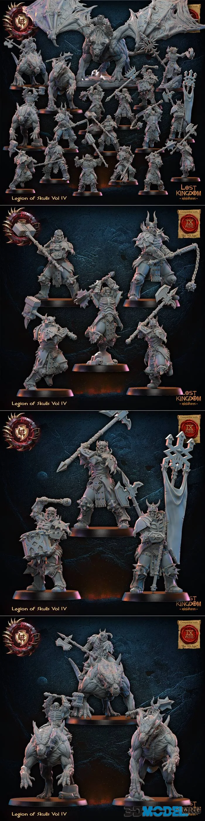 Lost Kingdom Miniatures April 2026 – Printable