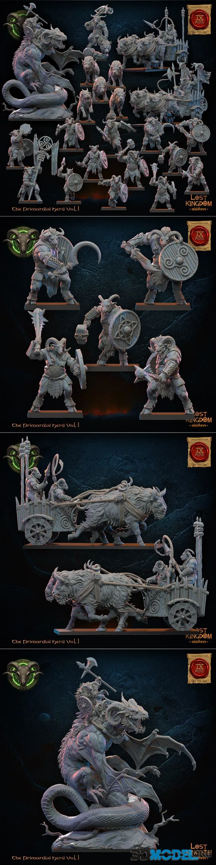 Lost Kingdom Miniatures May 2026 – Printable