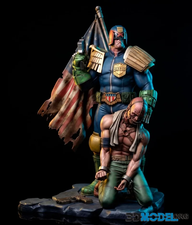 Black Owl Customs - Judge Dredd – Printable