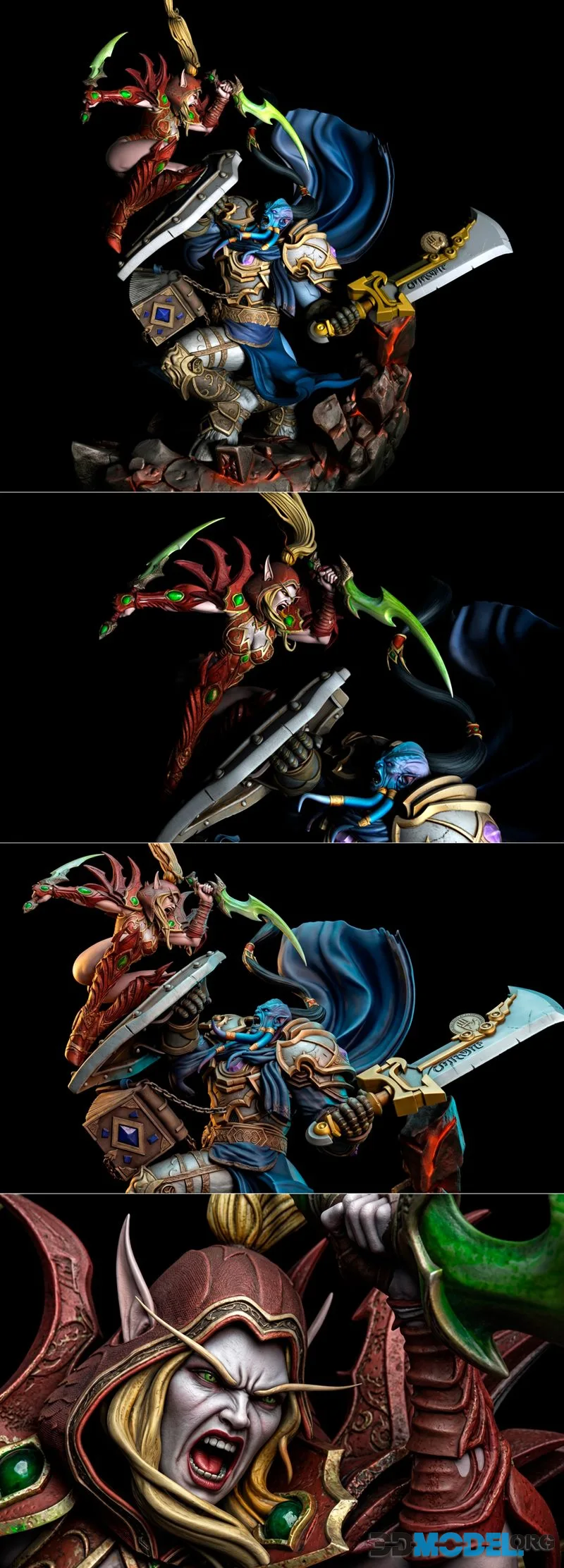 Black Owl Customs - Vindicator Maraad vs Valeera Sanguinar – Printable