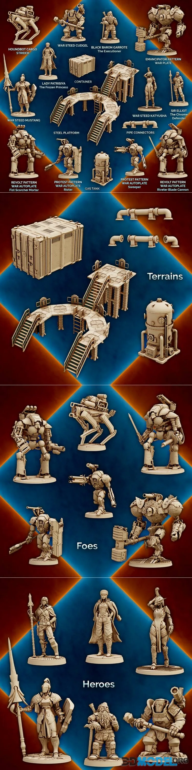 Artificers Minis December 2025 – Printable