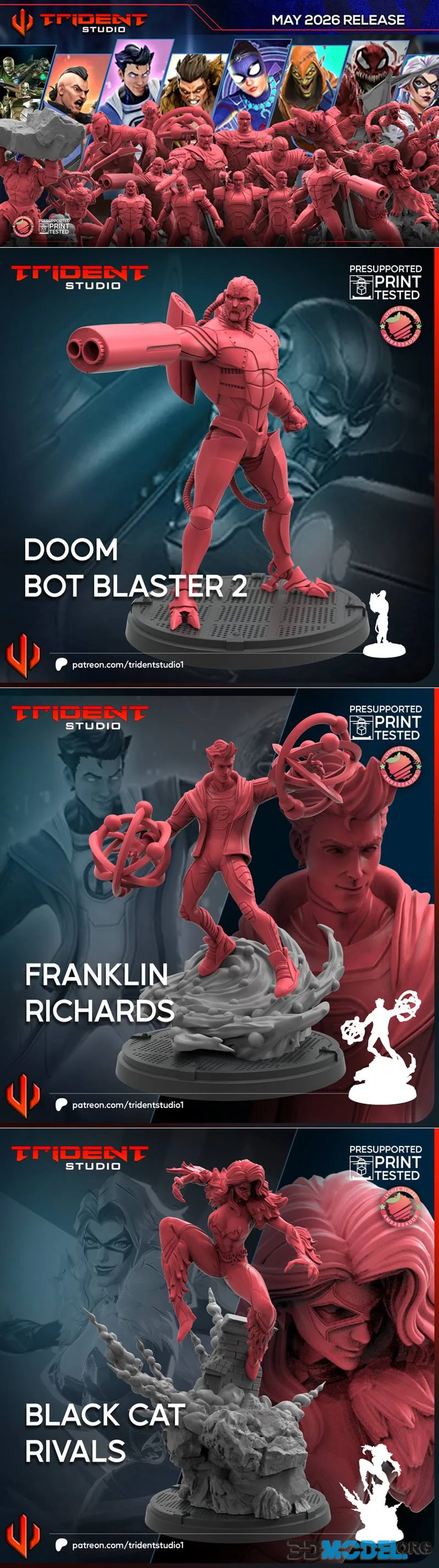 Trident Studio May 2026 – Printable