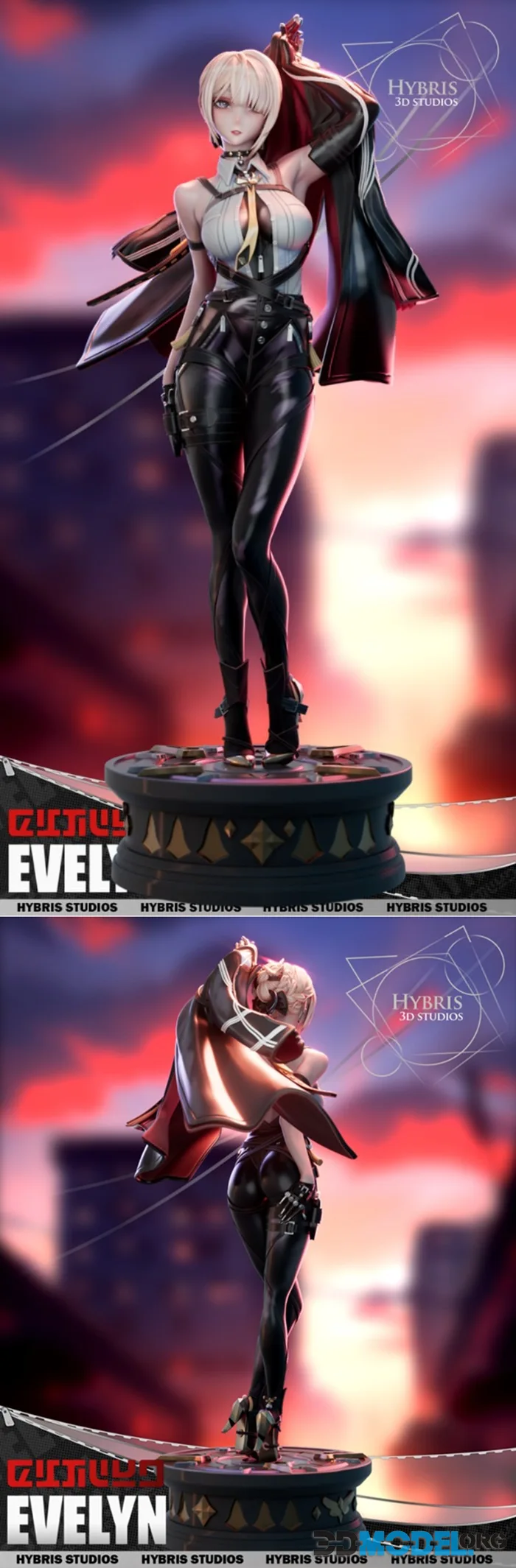Hybris Studios - Zenless Zone Zero - Evelyn Chevalier (Loyalty Reward) – Printable