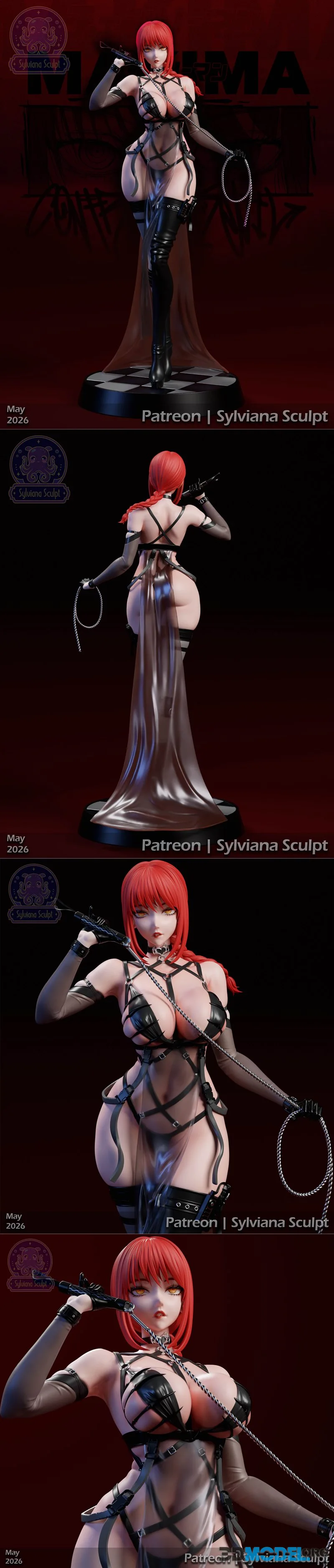 Sylviana Sculpt - Makima – Printable