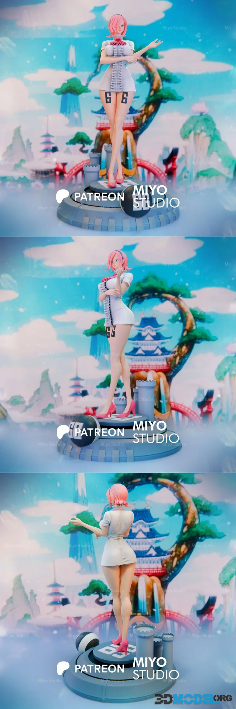 Miyo Studio - One Piece - Vinsmoke Reiju – Printable