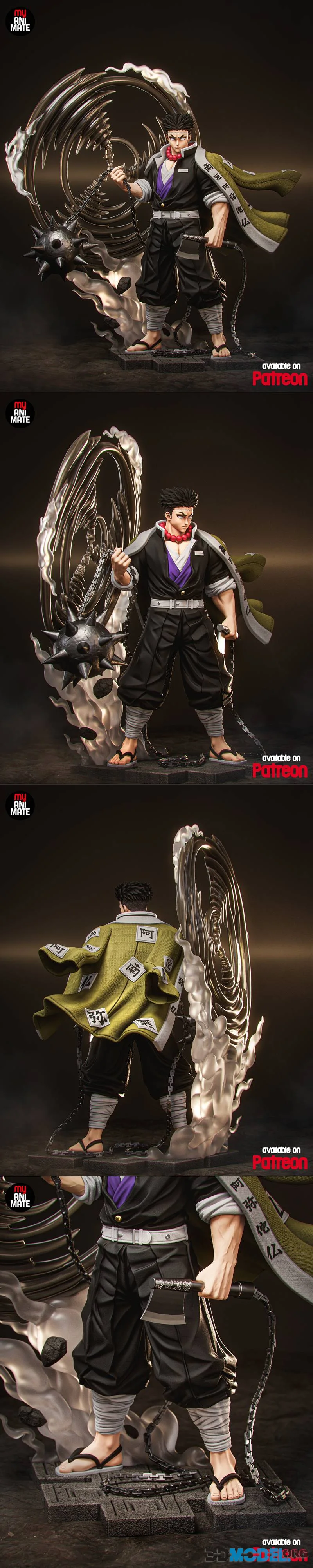 myAnimate - Gyomei Himejima – Printable