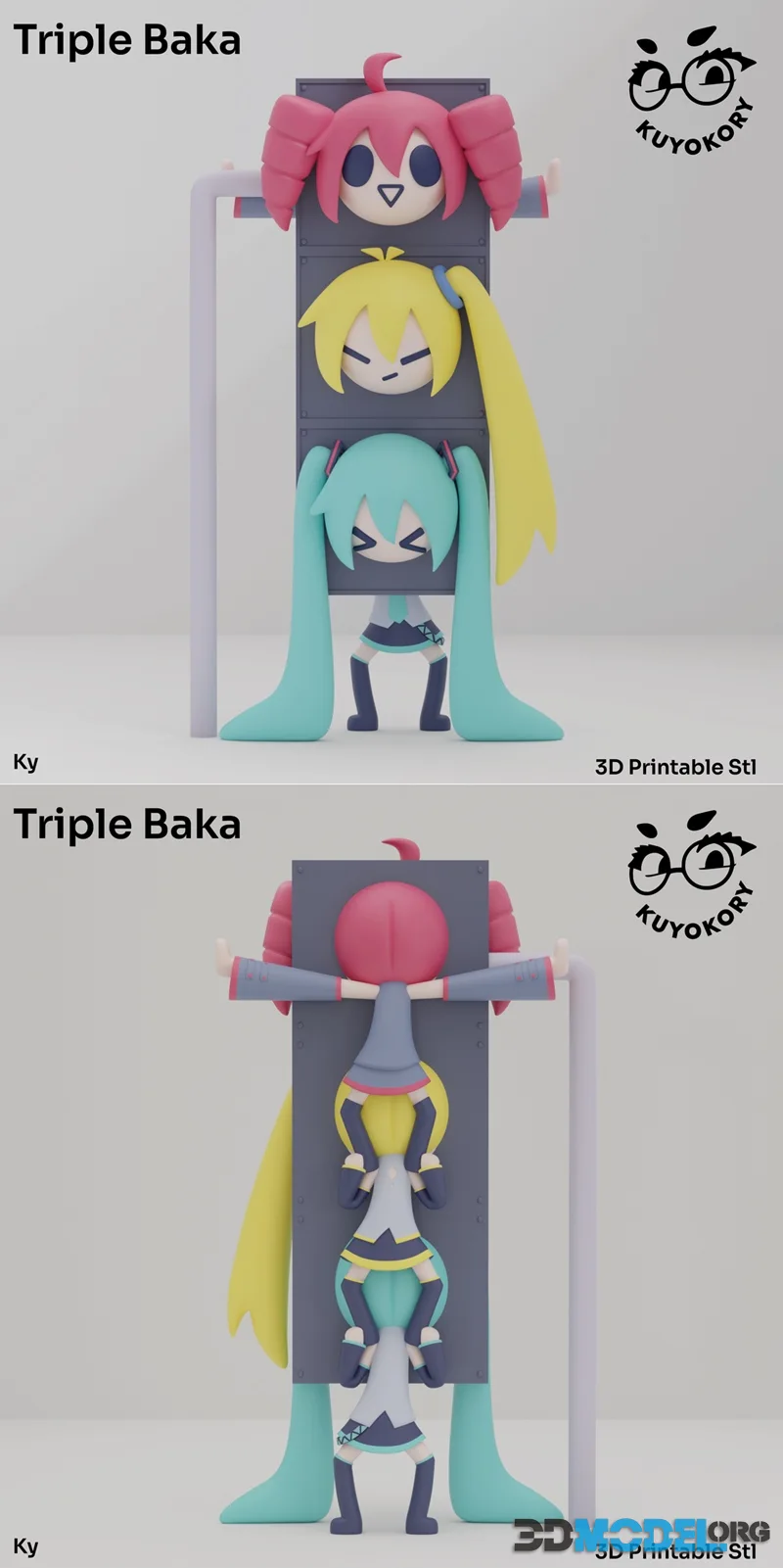 Triple Baka Traffic Light – Printable