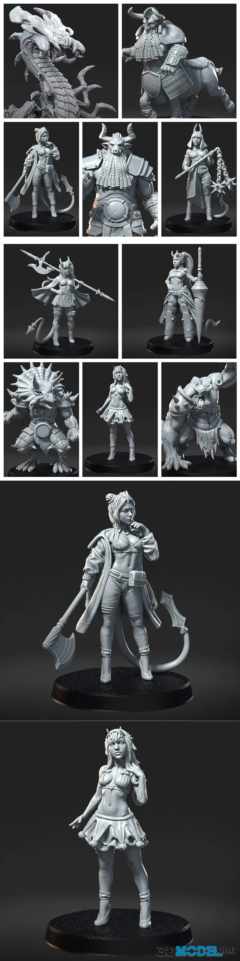 RN Estudio - Dreaddaughters & Stonewrath vol 1 – Printable