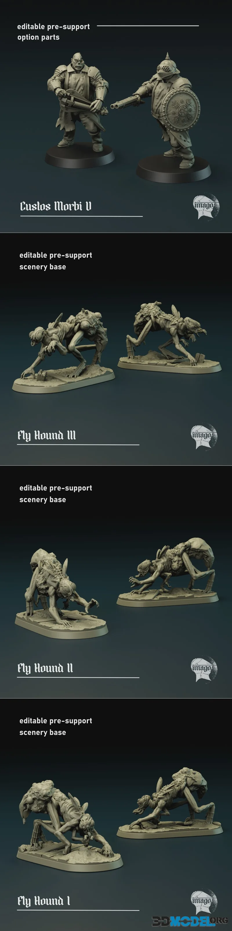 Imago Miniatures March 2026 – Printable