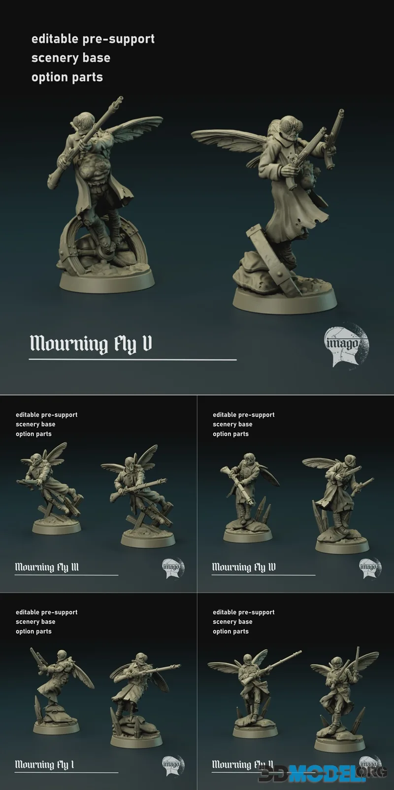 Imago Miniatures April 2026 – Printable