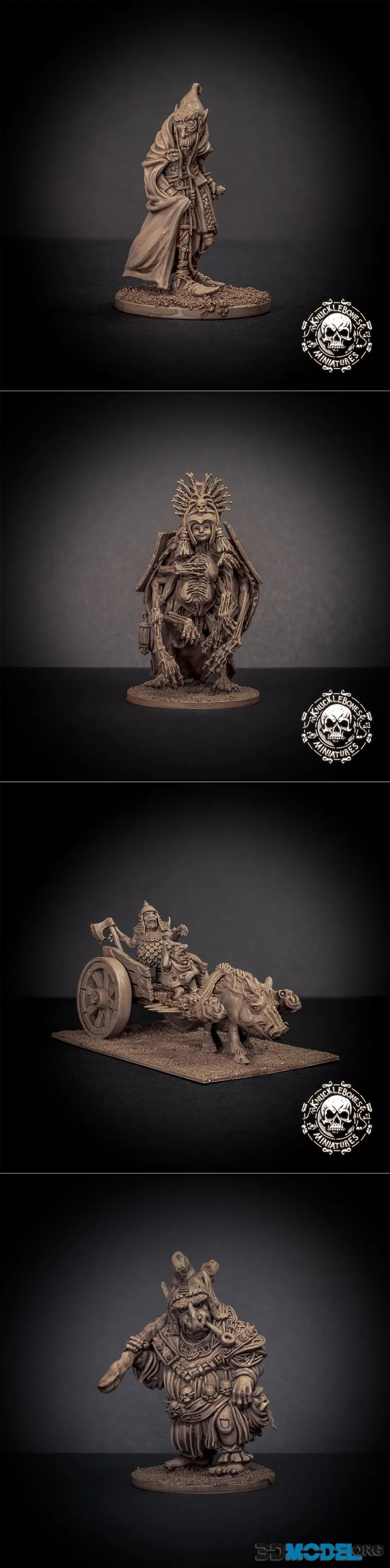 Knucklebones Miniatures January - May 2026 – Printable