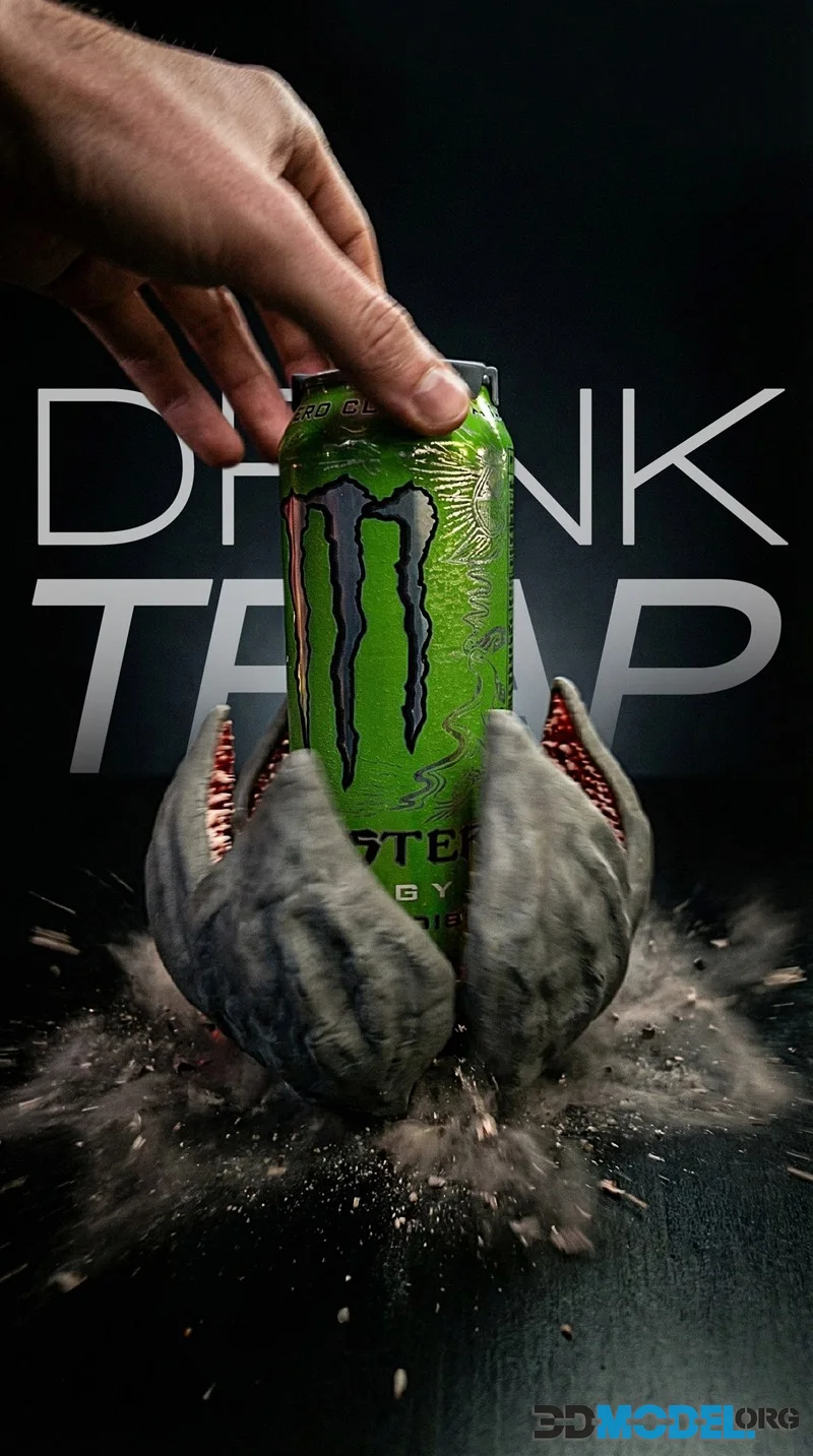 Demogorgon Drink Trap – Printable