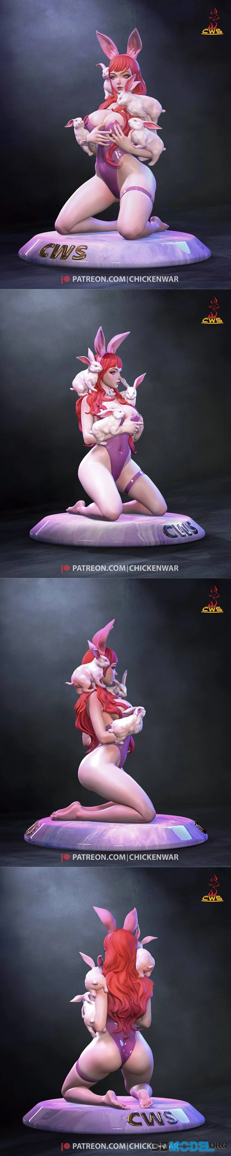 CW Studio - Bunny Girl – Printable