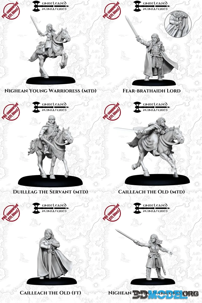Unreleased Miniatures January 2026 – Printable