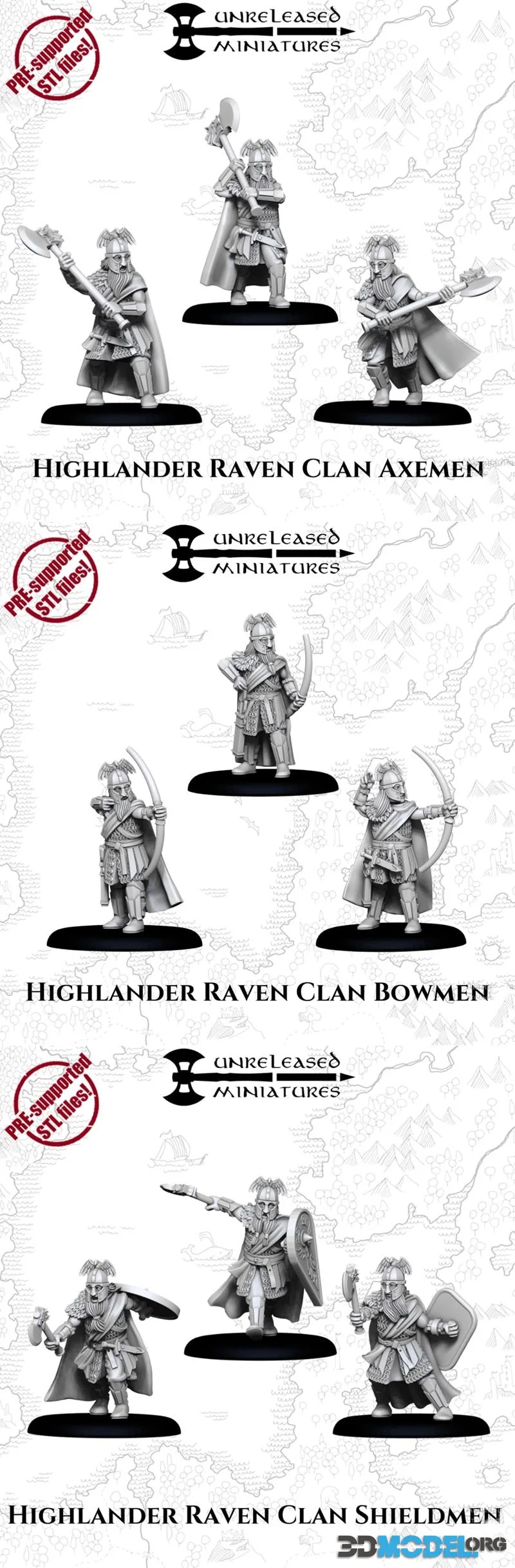 Unreleased Miniatures February 2026 – Printable