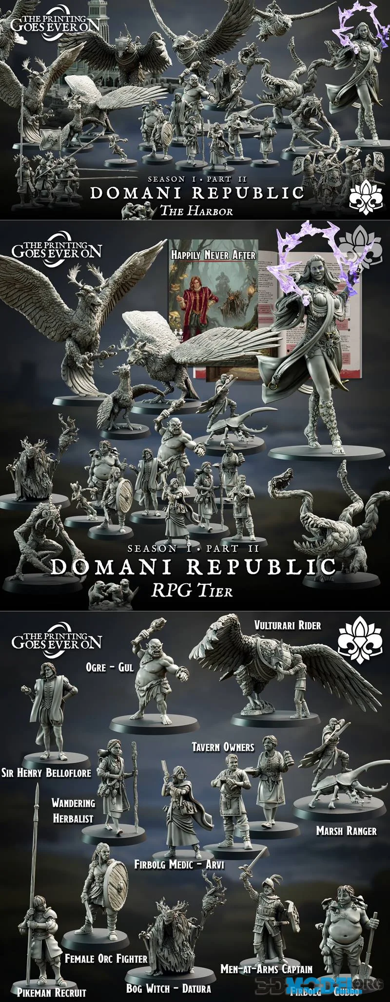 The Printing Goes Ever On - Domani Republic Part 2 - The Harbor February 2026 – Printable