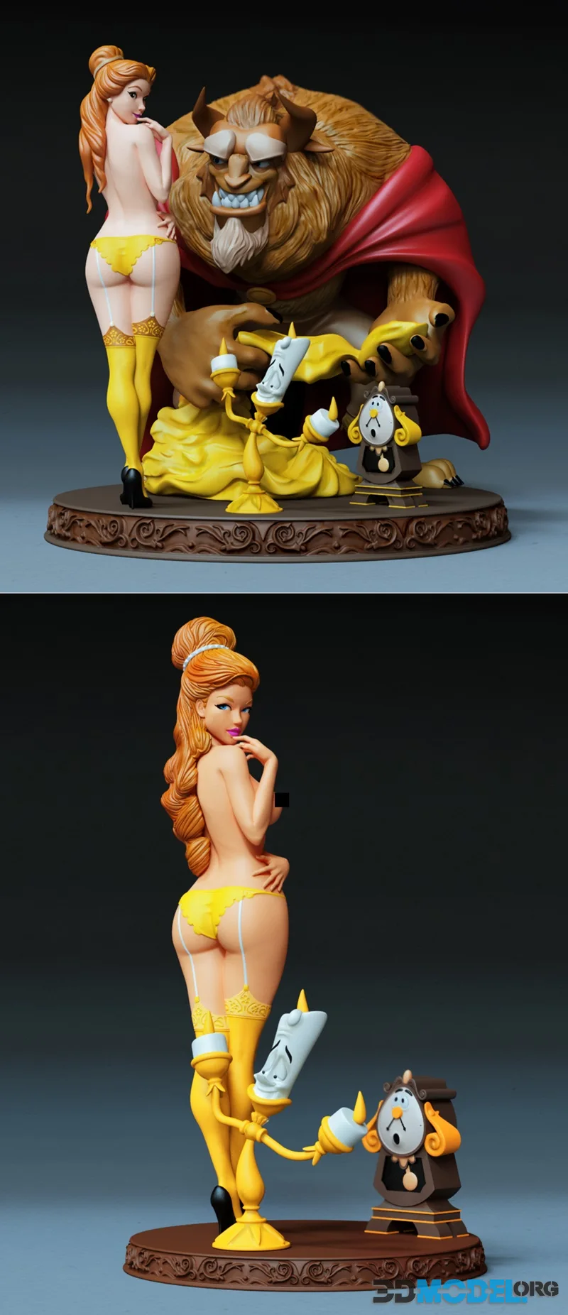 Exclusive - Beauty and the Beast – Printable