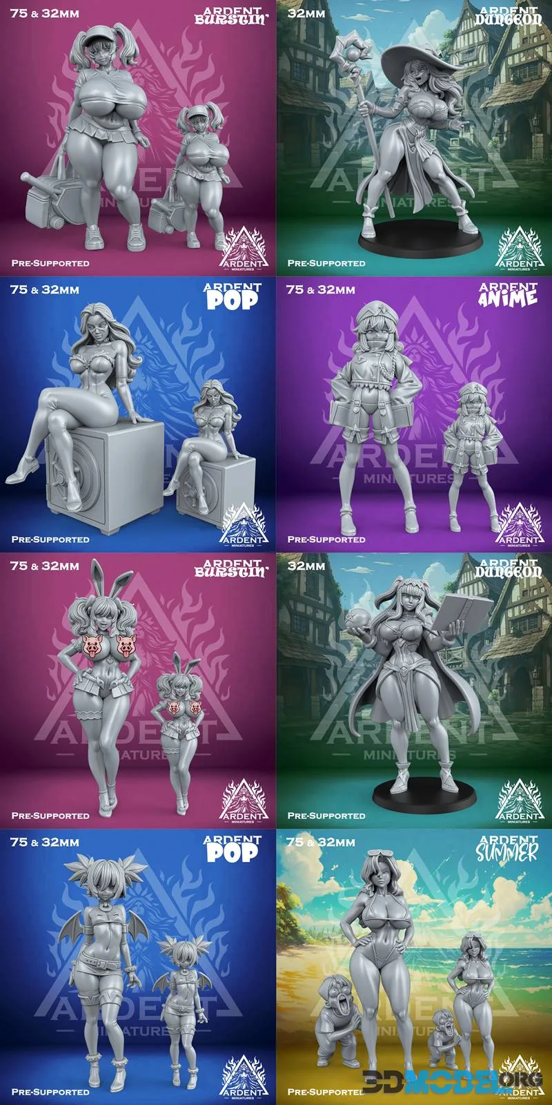 Ardent Miniatures March 2026 – Printable