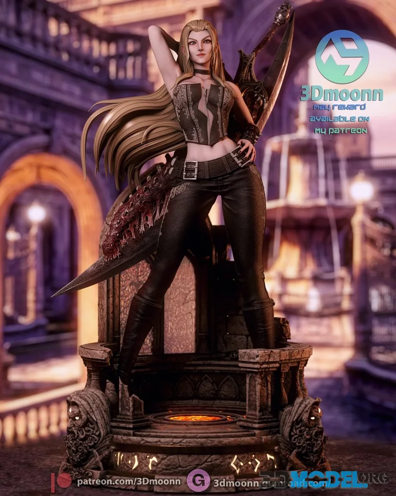 3Dmoonn - Trish - Devil May Cry – Printable