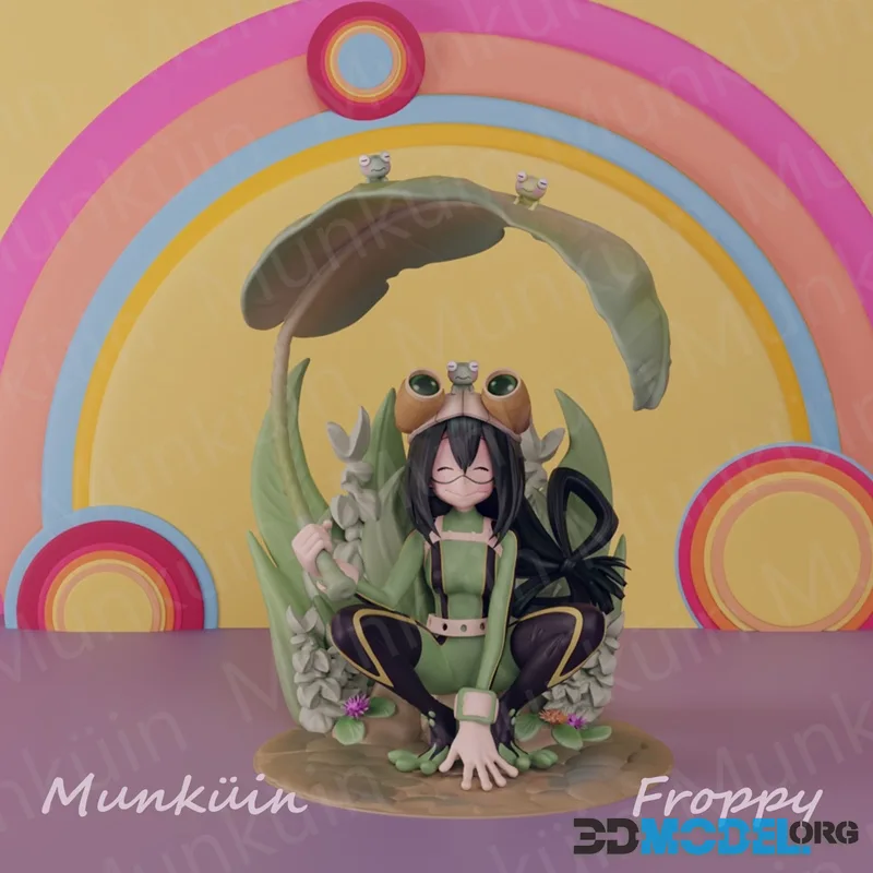 Munkuin - 34-Froppy green – Printable