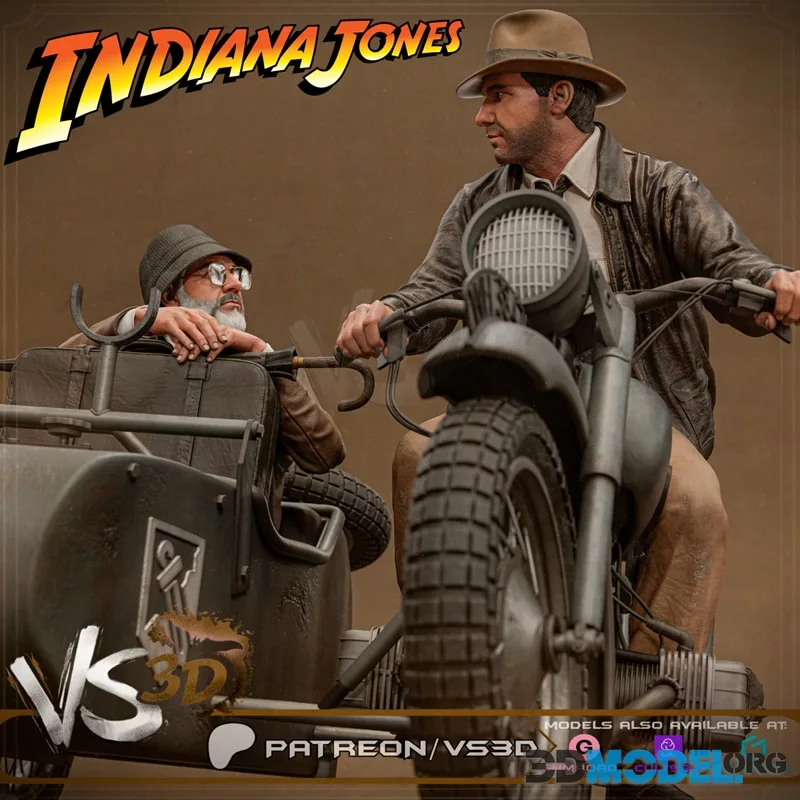 VS3D - Indiana Jones Diorama – Printable