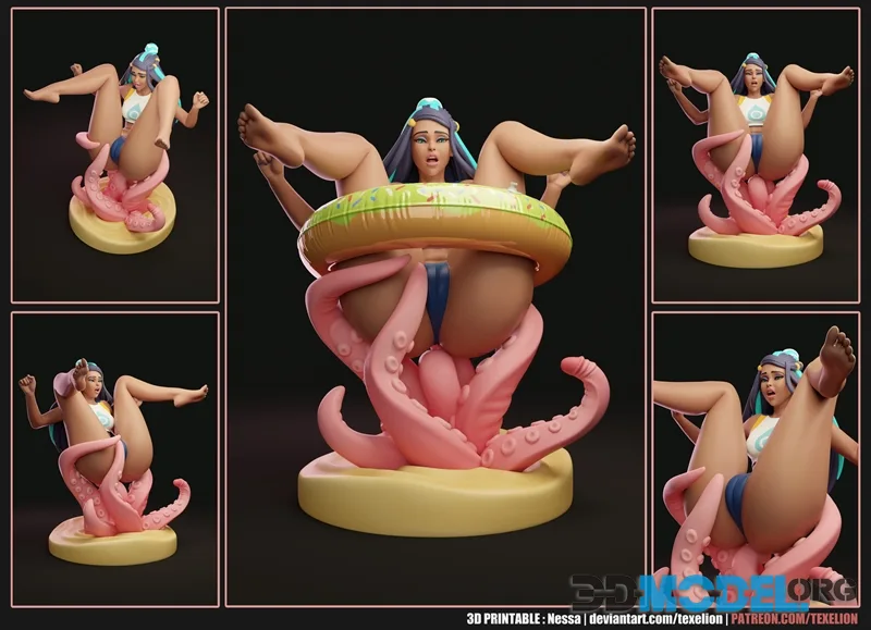 Texelion - Nessa Pose 02 – Printable