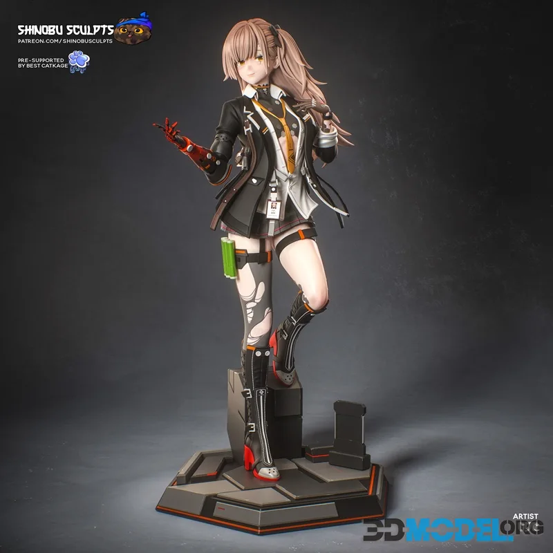 Shinobu Sculpts - Leva – Printable