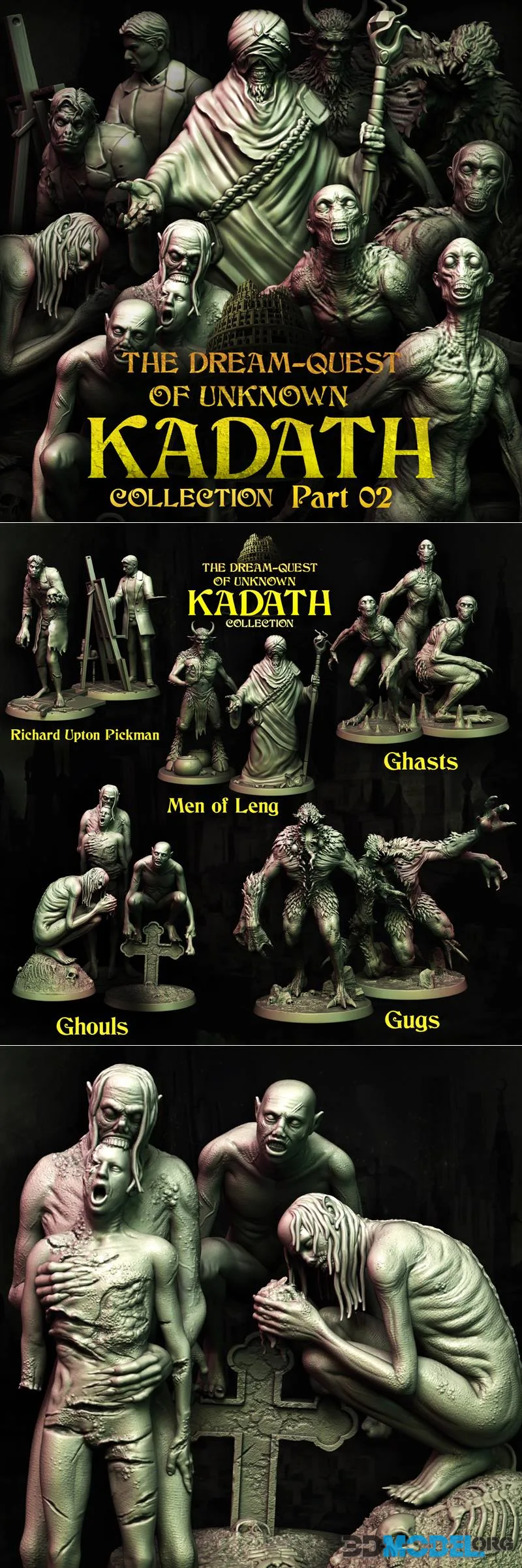 NS Miniatures - The Dream-Quest of Unknown Kadath Part 02 December 2025 – Printable