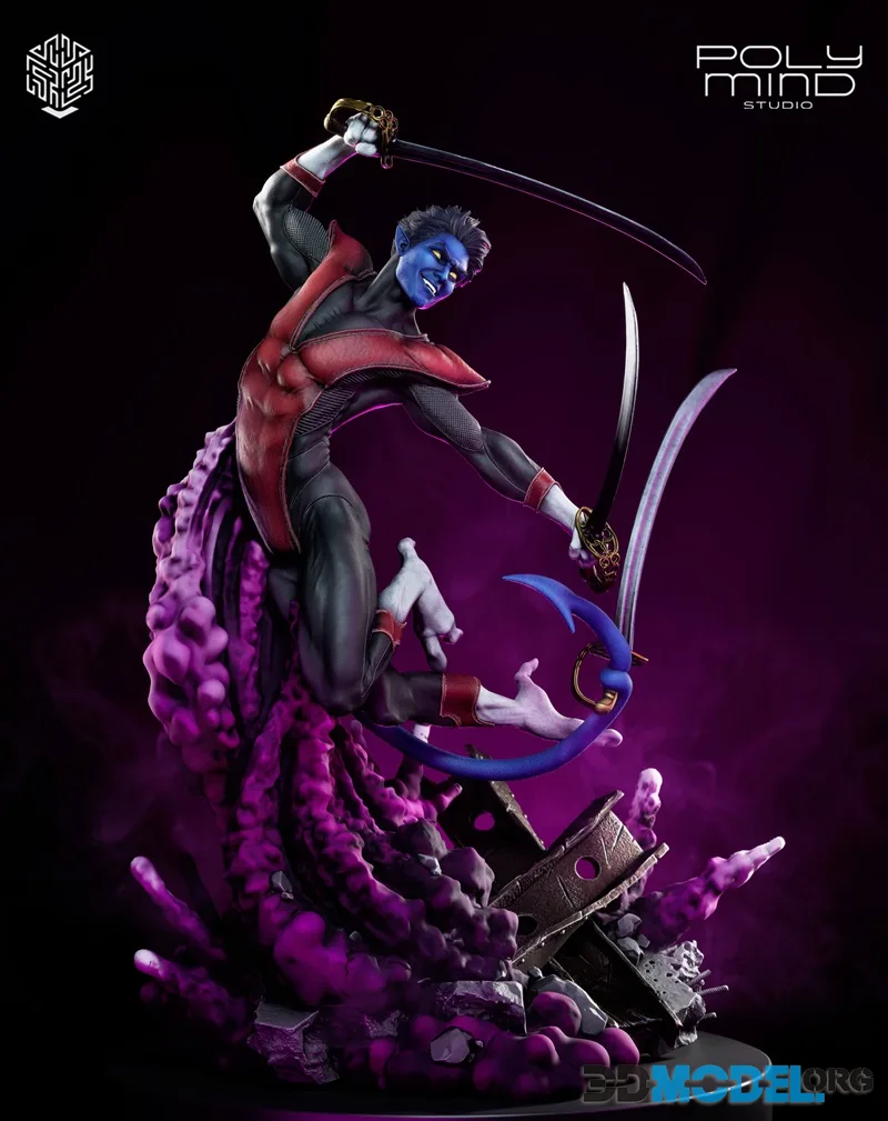 PolyMind Studio - Nightcrawler – Printable