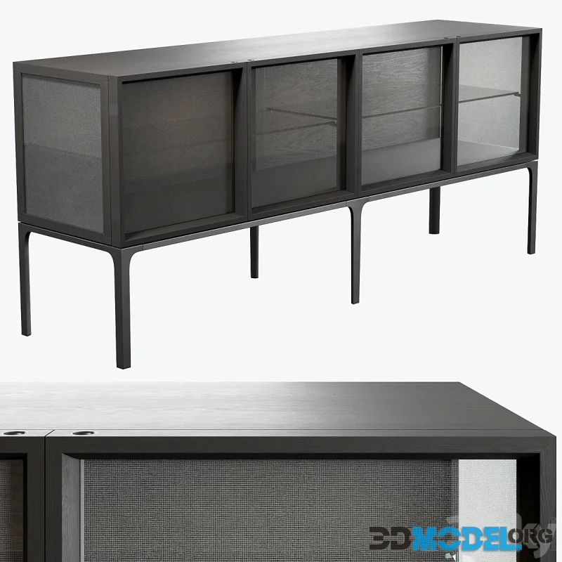 Aiko sideboard system by Jean-Marie Massaud