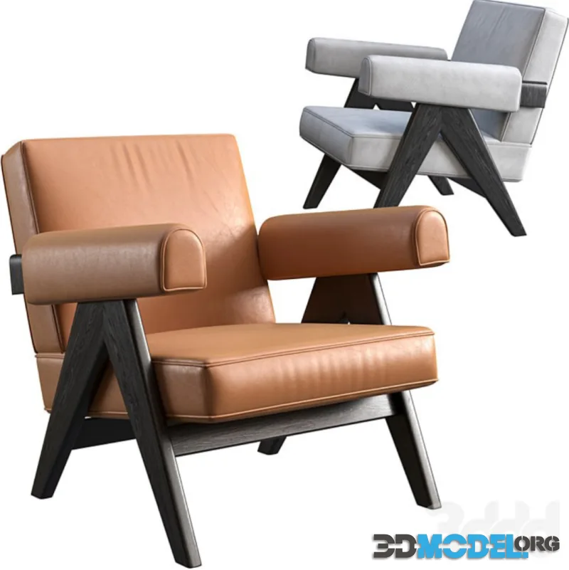 Armchair Cassina 053 Capitol Complex
