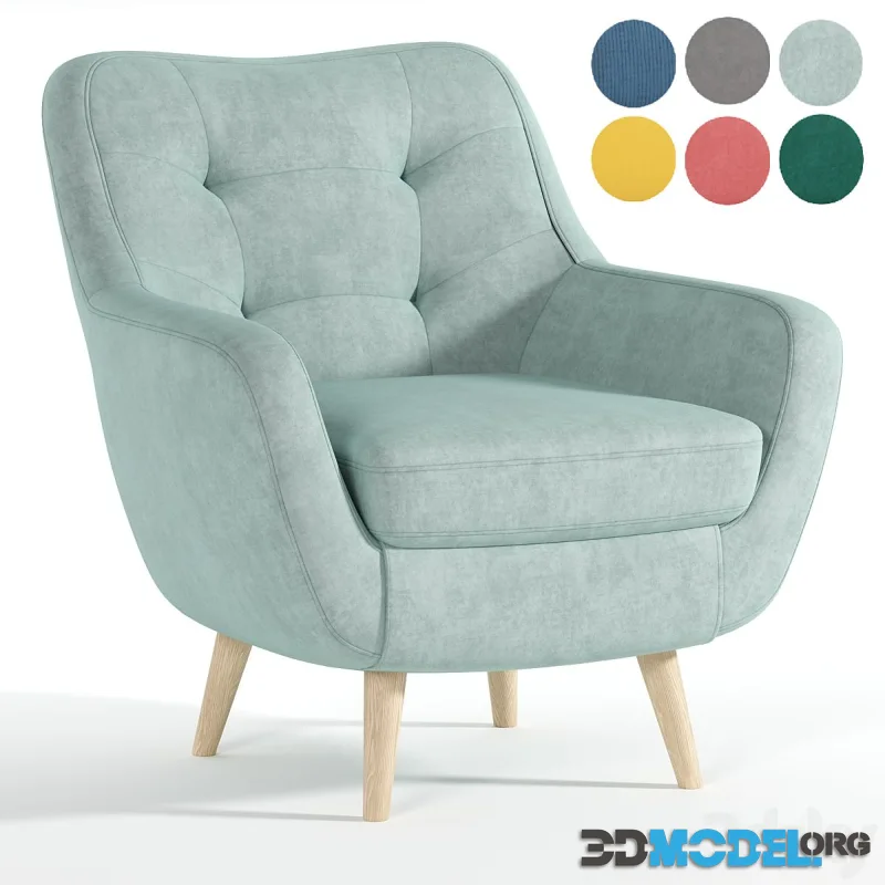 Armchair Vitio Gene Gray by divan.ru