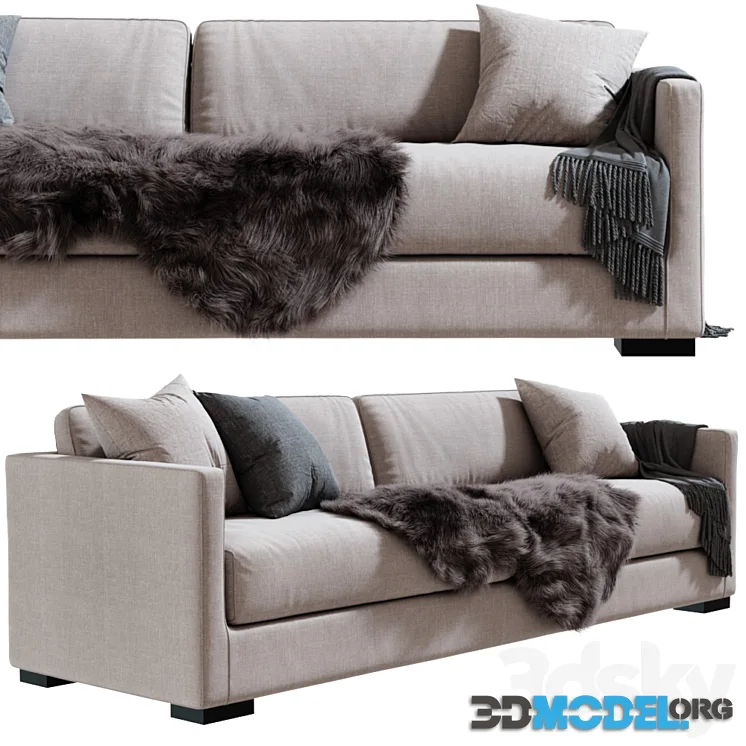 Belmon Sofa Meridiani 260 cm