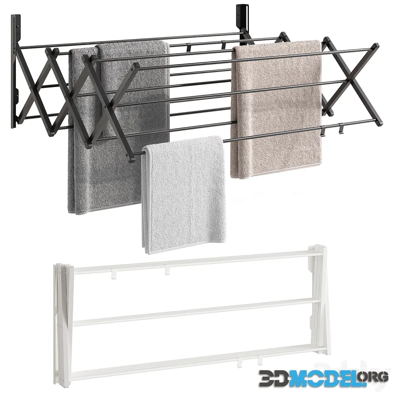 BILMANN wall dryer in two colors